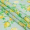 1 Yard Lemons on Celadon Printed Linen Woven 60 inch Width Fabric